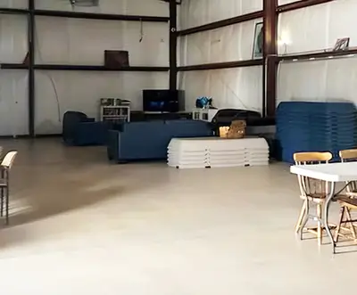 Inside the Shelter